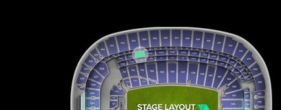 Seat view from Club