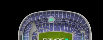 Seat view from Club