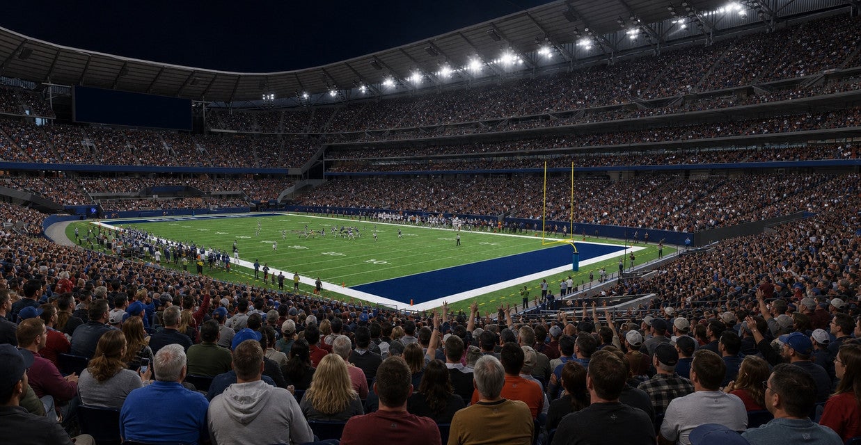 Seat view from Lower Sideline