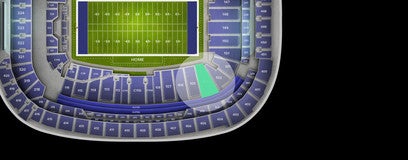 Seat view from Lower Sideline