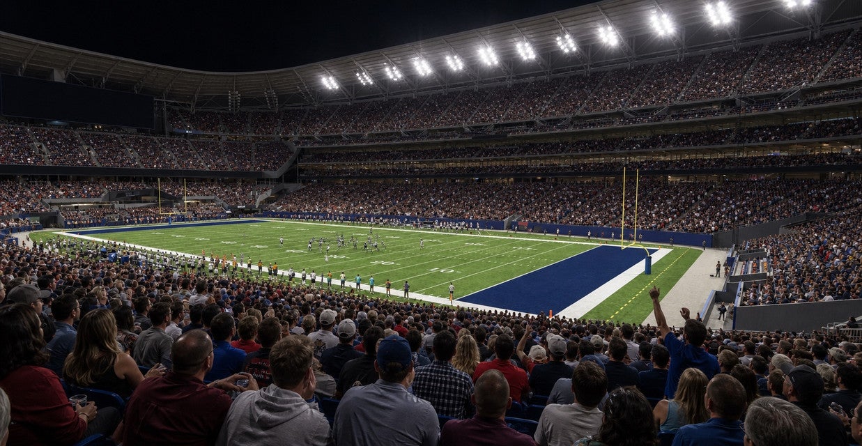 Seat view from Lower Sideline