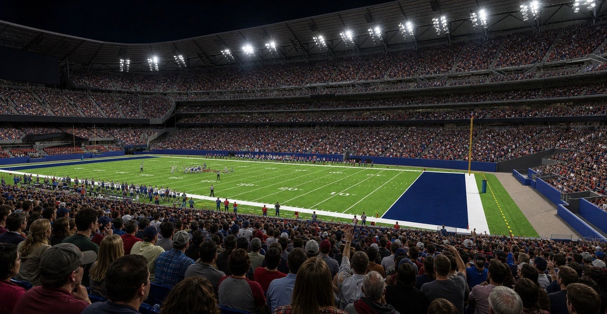 Seat view from Lower Sideline