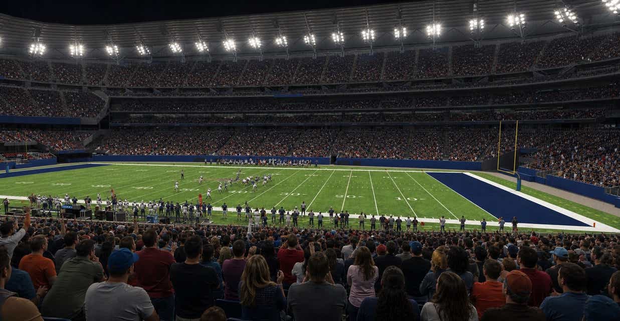 Seat view from Lower Sideline