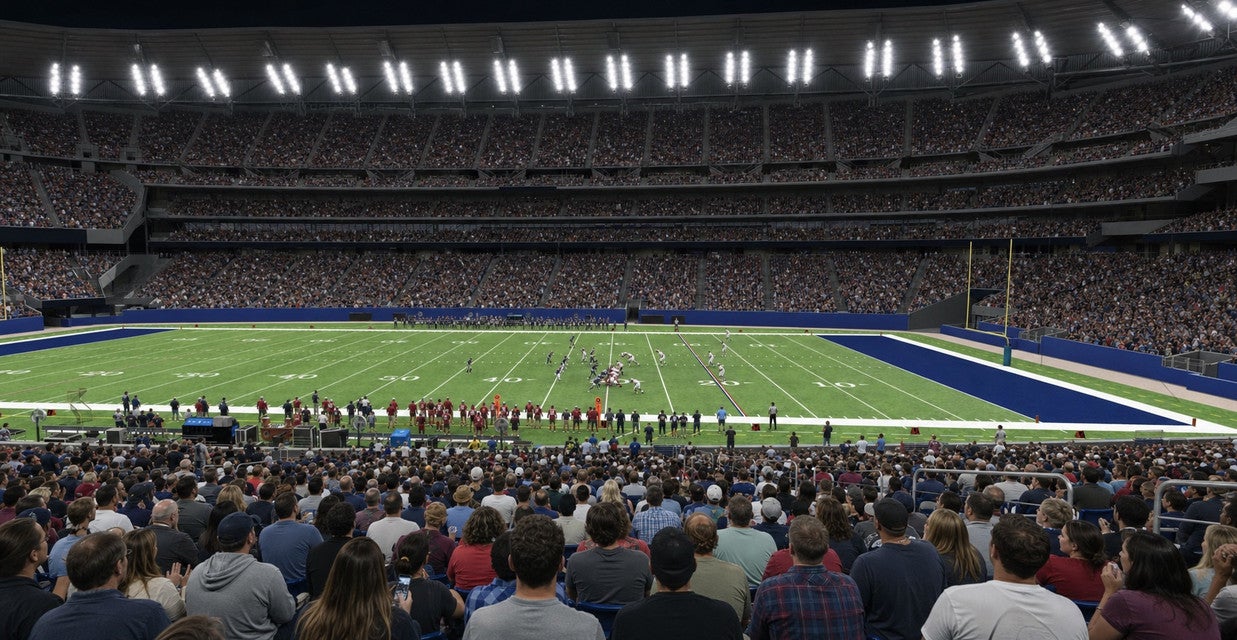 Seat view from Lower Sideline