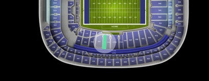 Seat view from Lower Sideline
