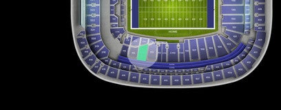 Seat view from Lower Sideline