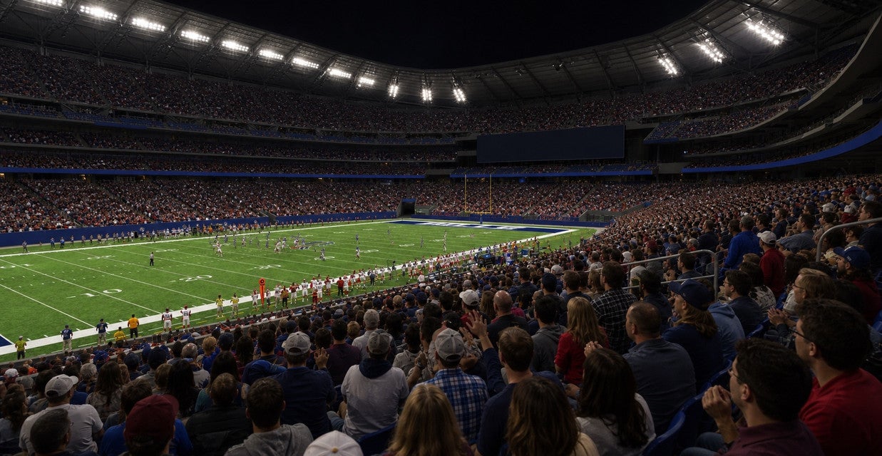 Seat view from Lower Sideline