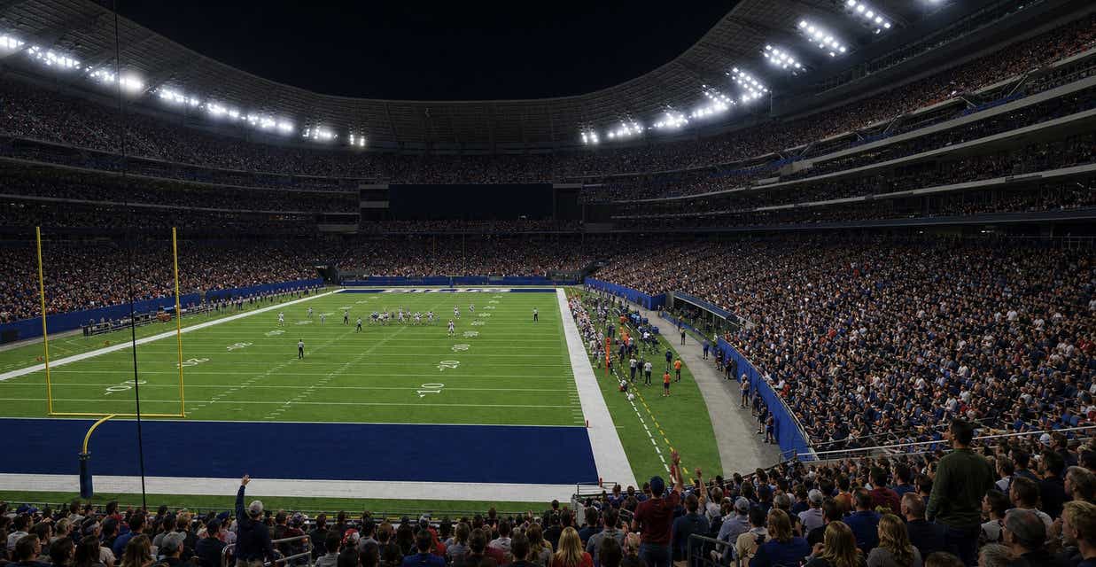 Seat view from Lower Endzone