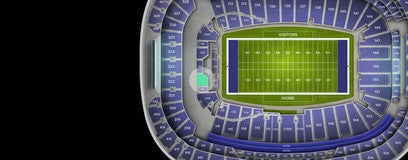 Seat view from Lower Endzone
