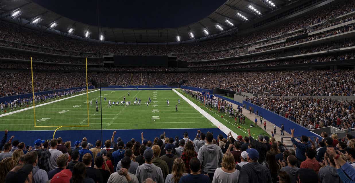 Seat view from Lower Endzone
