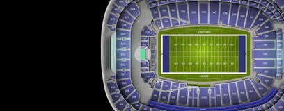 Seat view from Lower Endzone