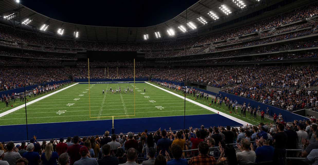 Seat view from Lower Endzone