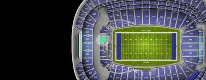 Seat view from Lower Endzone