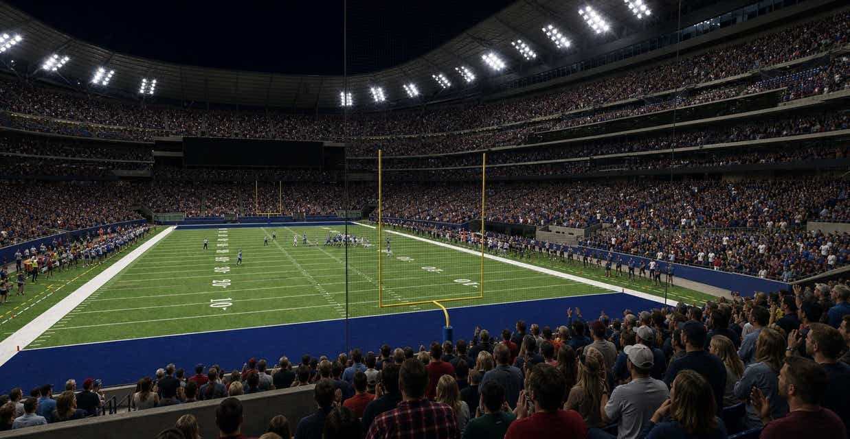 Seat view from Lower Endzone