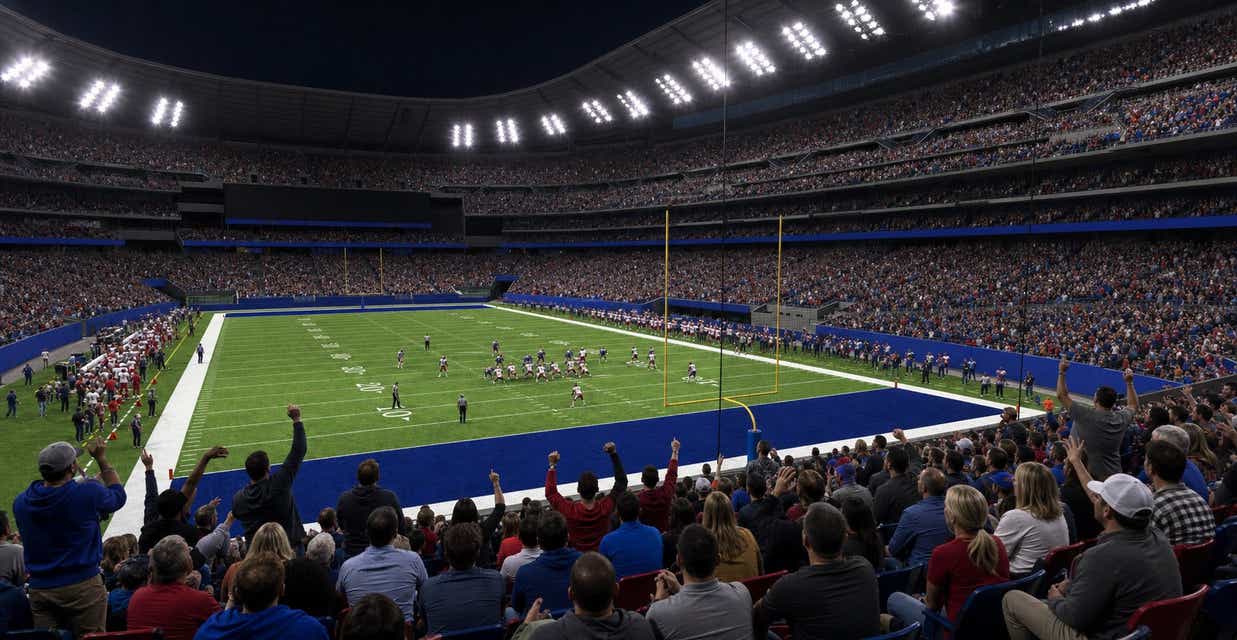 Seat view from Lower Endzone