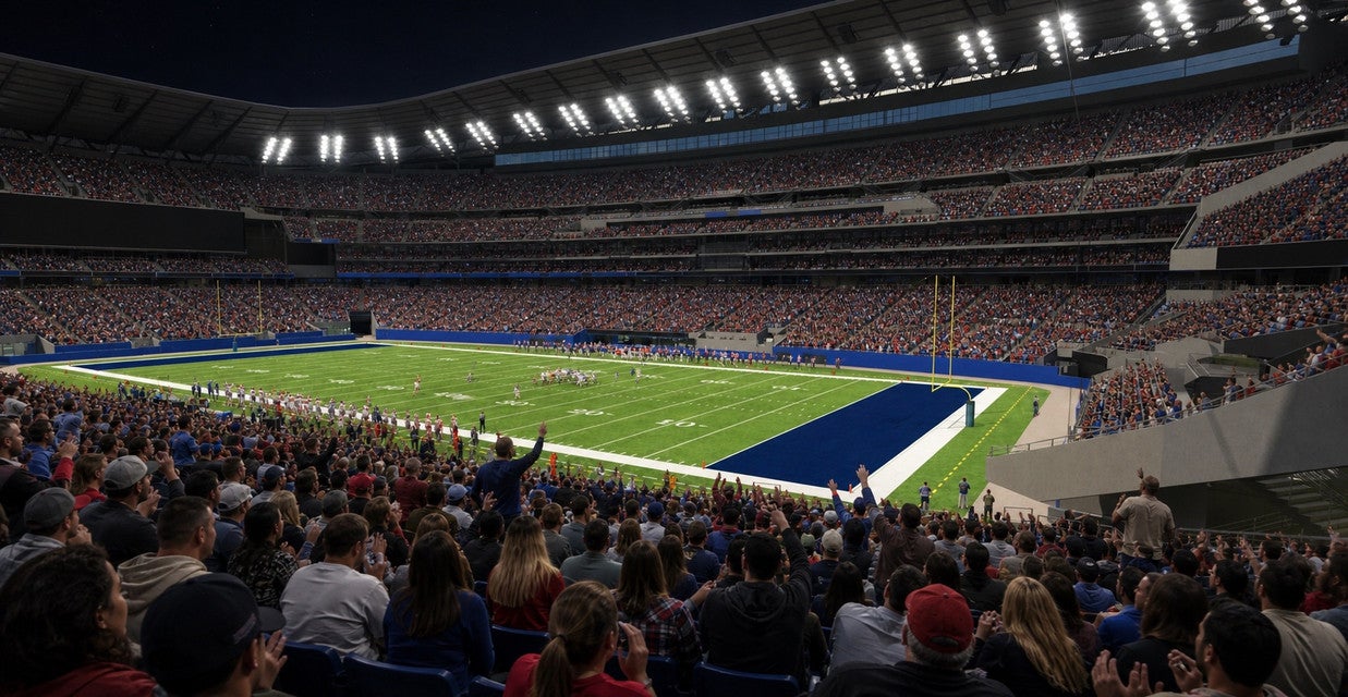 Seat view from Lower Sideline