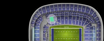 Seat view from Lower Sideline