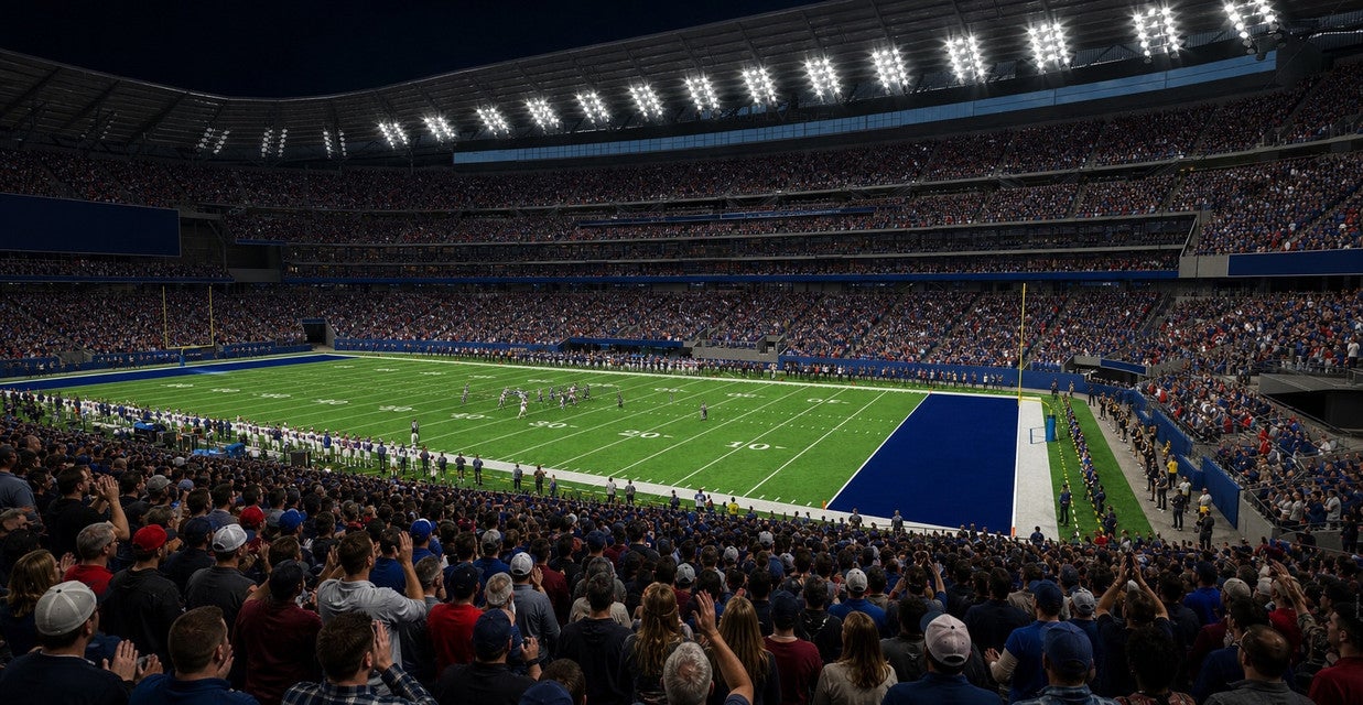 Seat view from Lower Sideline