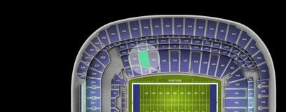 Seat view from Lower Sideline