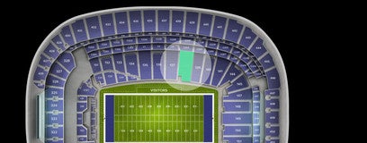 Seat view from Lower Sideline