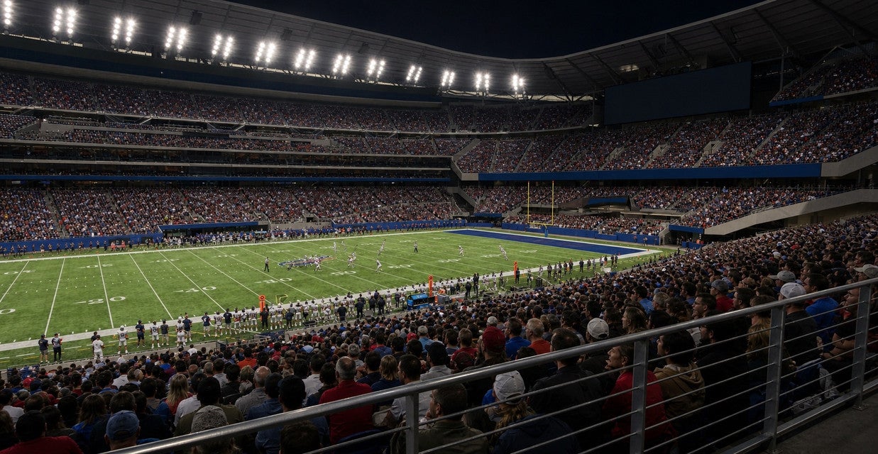 Seat view from Lower Sideline