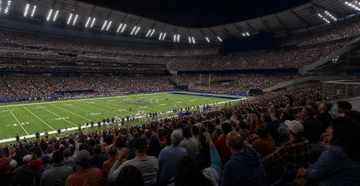 Seat view from Lower Sideline