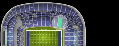 Seat view from Lower Sideline
