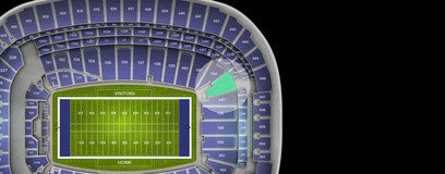 Seat view from Lower Endzone