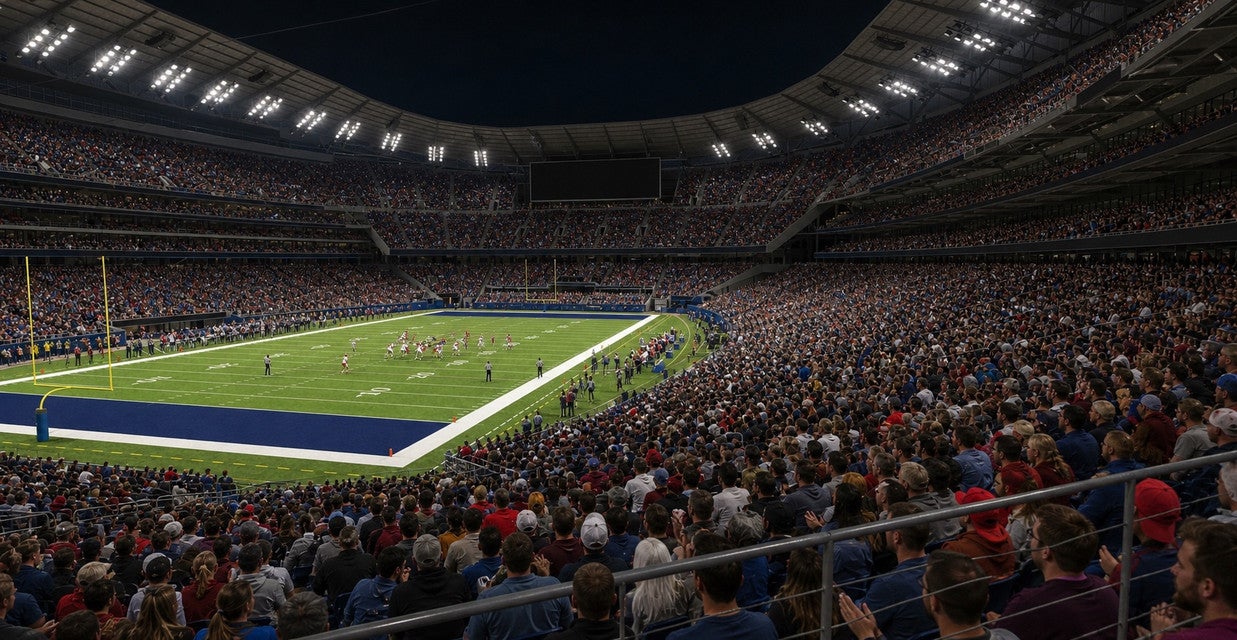 Seat view from Lower Endzone