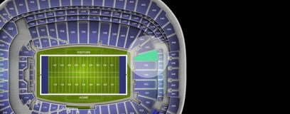 Seat view from Lower Endzone