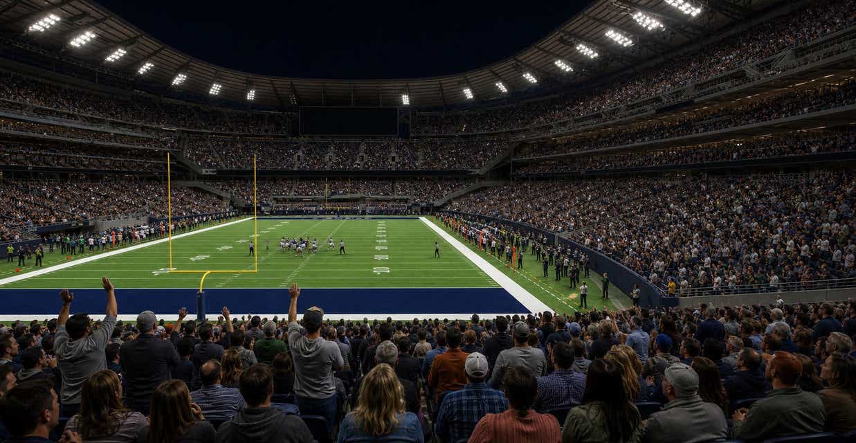 Seat view from Lower Endzone