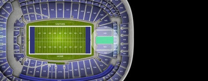 Seat view from Lower Endzone