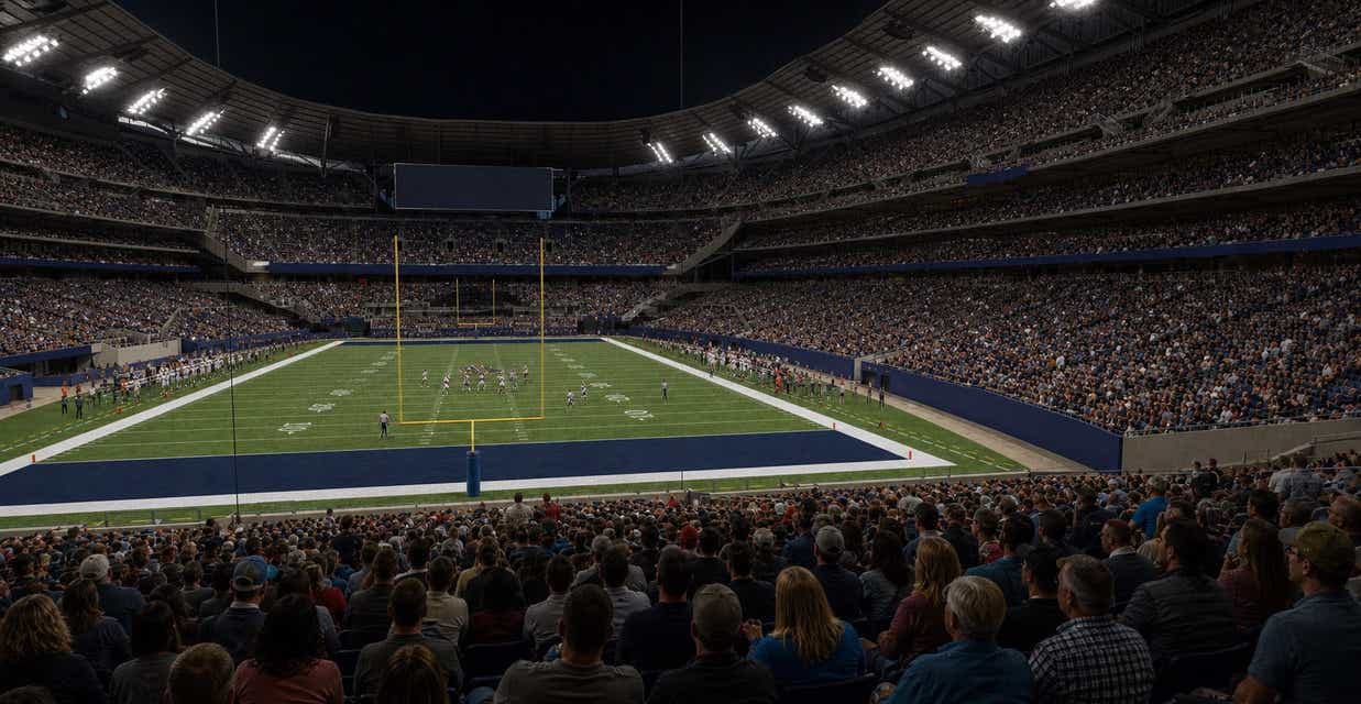 Seat view from Lower Endzone