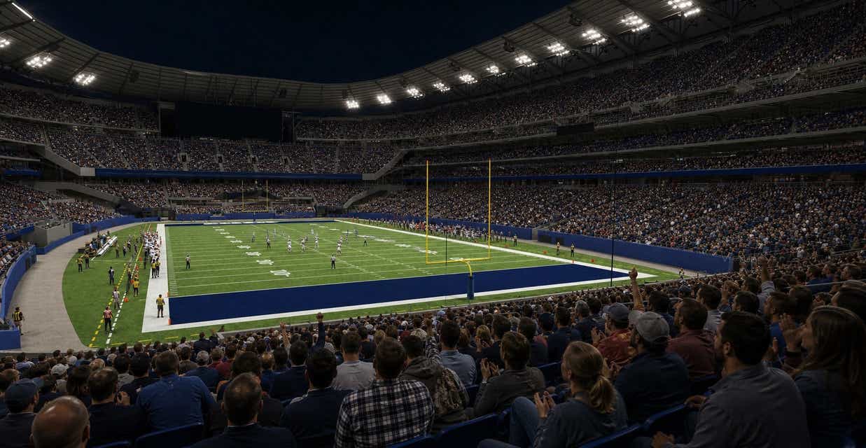 Seat view from Lower Endzone