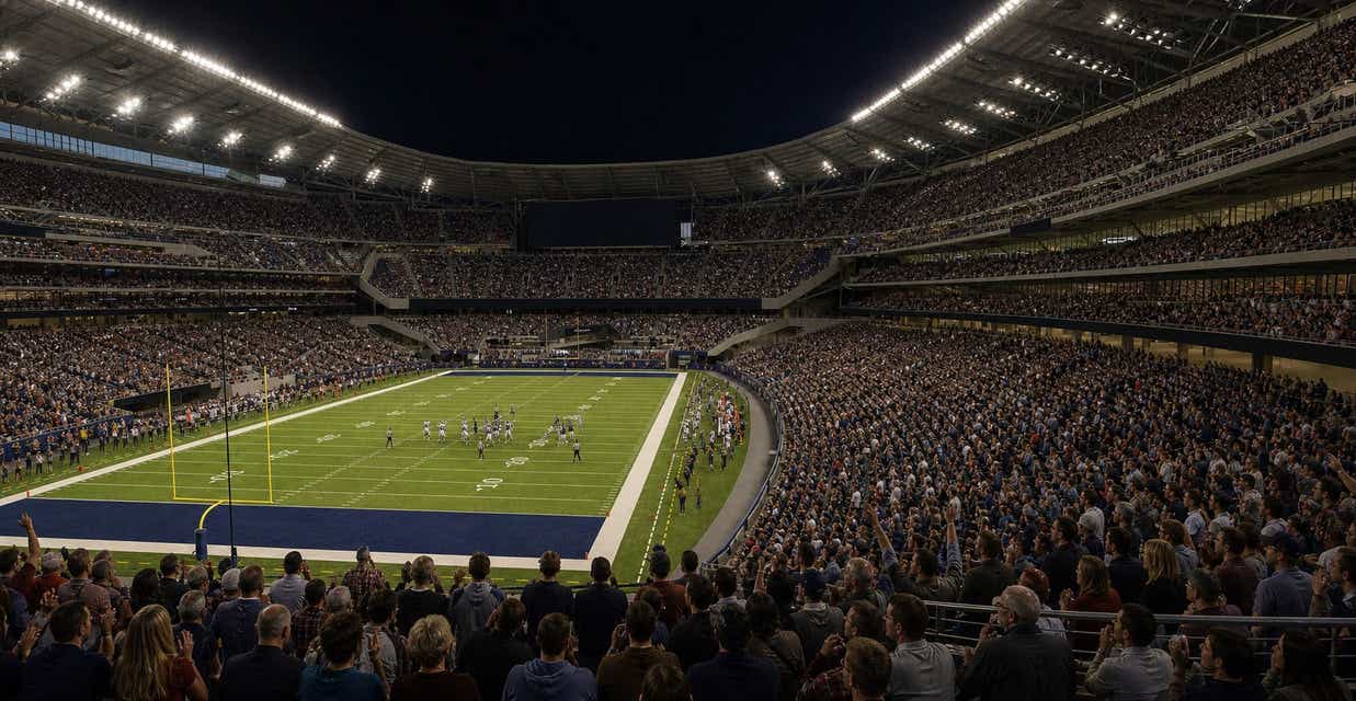 Seat view from Middle Endzone