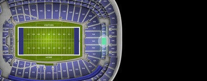 Seat view from Middle Endzone