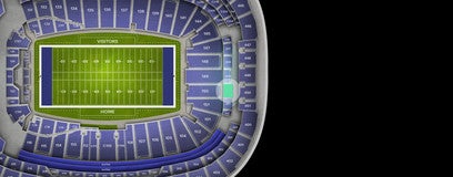 Seat view from Middle Endzone