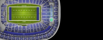 Seat view from Middle Endzone