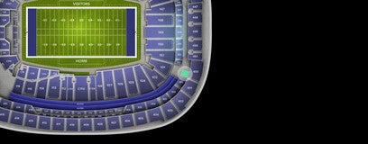 Seat view from Middle Endzone