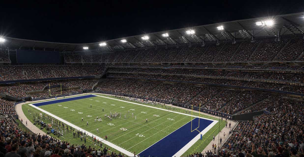 Seat view from Middle Sideline