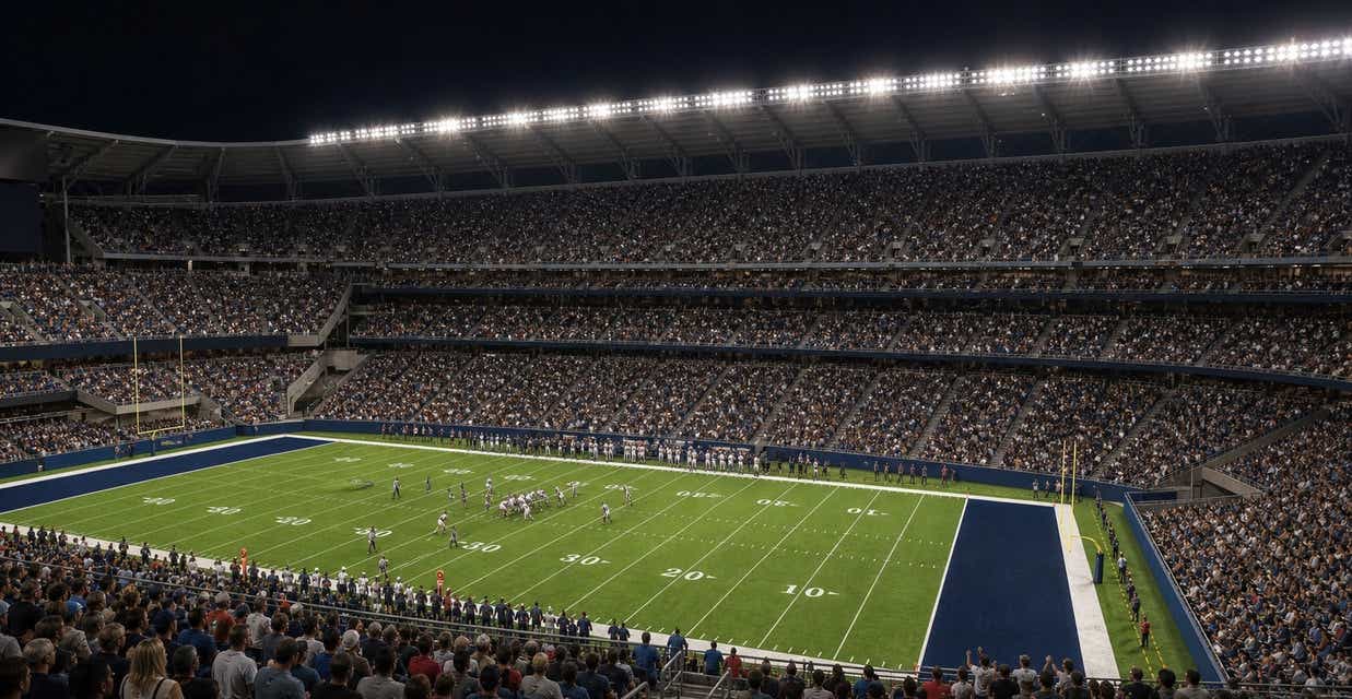 Seat view from Middle Sideline