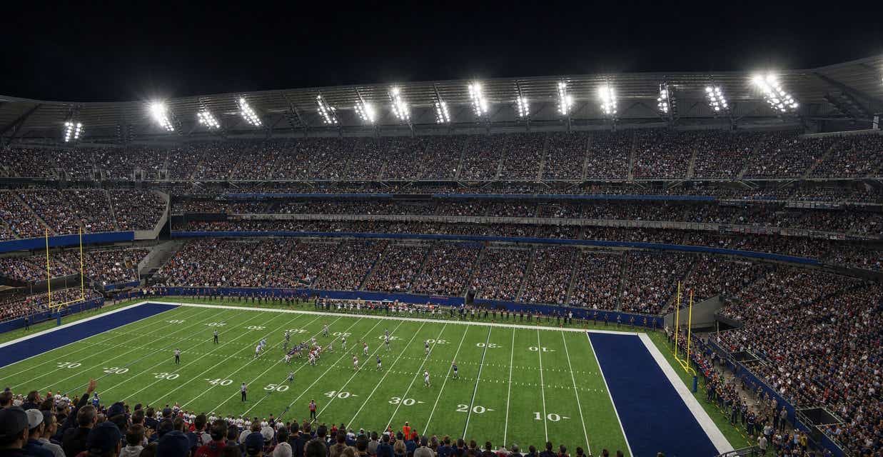 Seat view from Middle Sideline