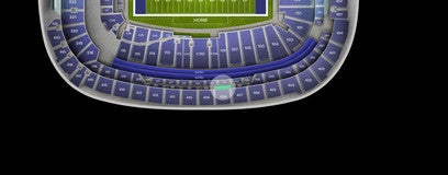 Seat view from Middle Sideline