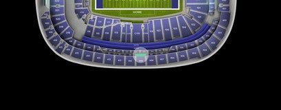 Seat view from Middle Sideline
