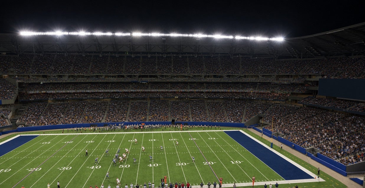 Seat view from Middle Sideline