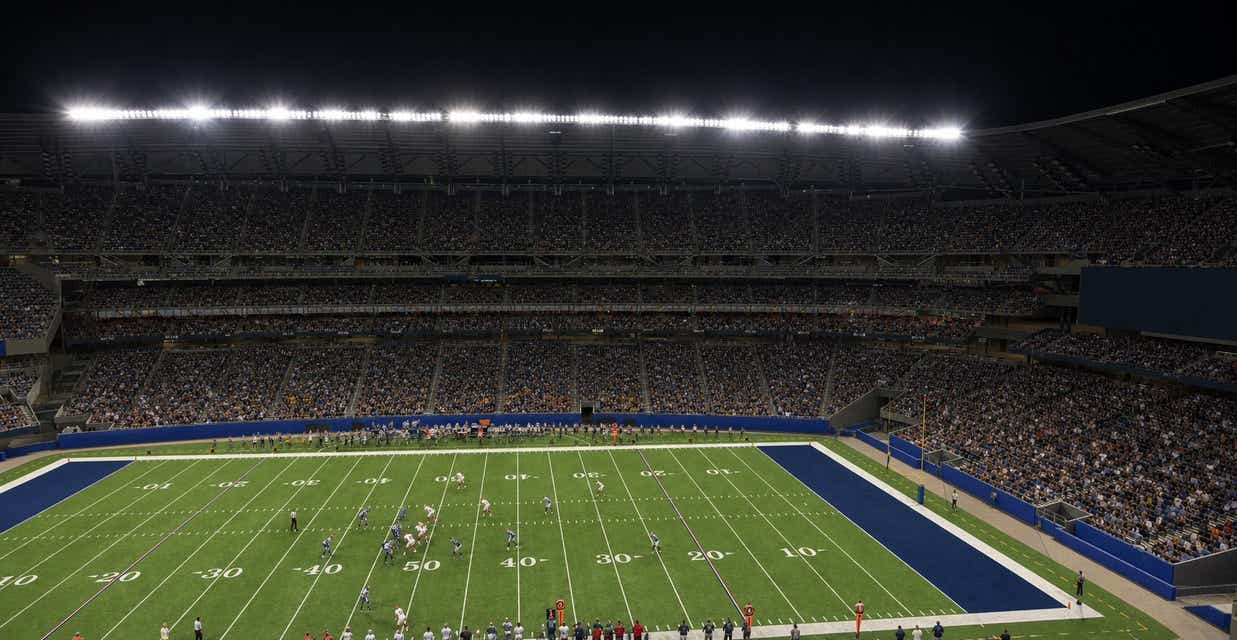 Seat view from Middle Sideline