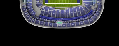 Seat view from Middle Sideline