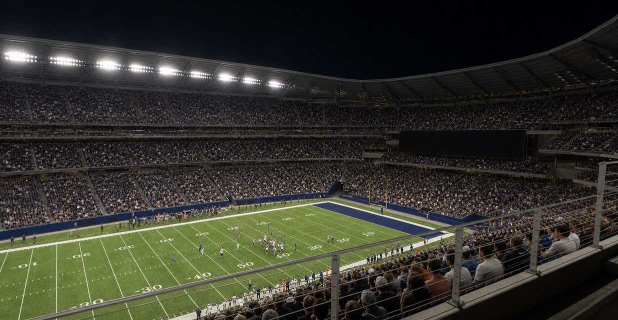 Seat view from Middle Sideline