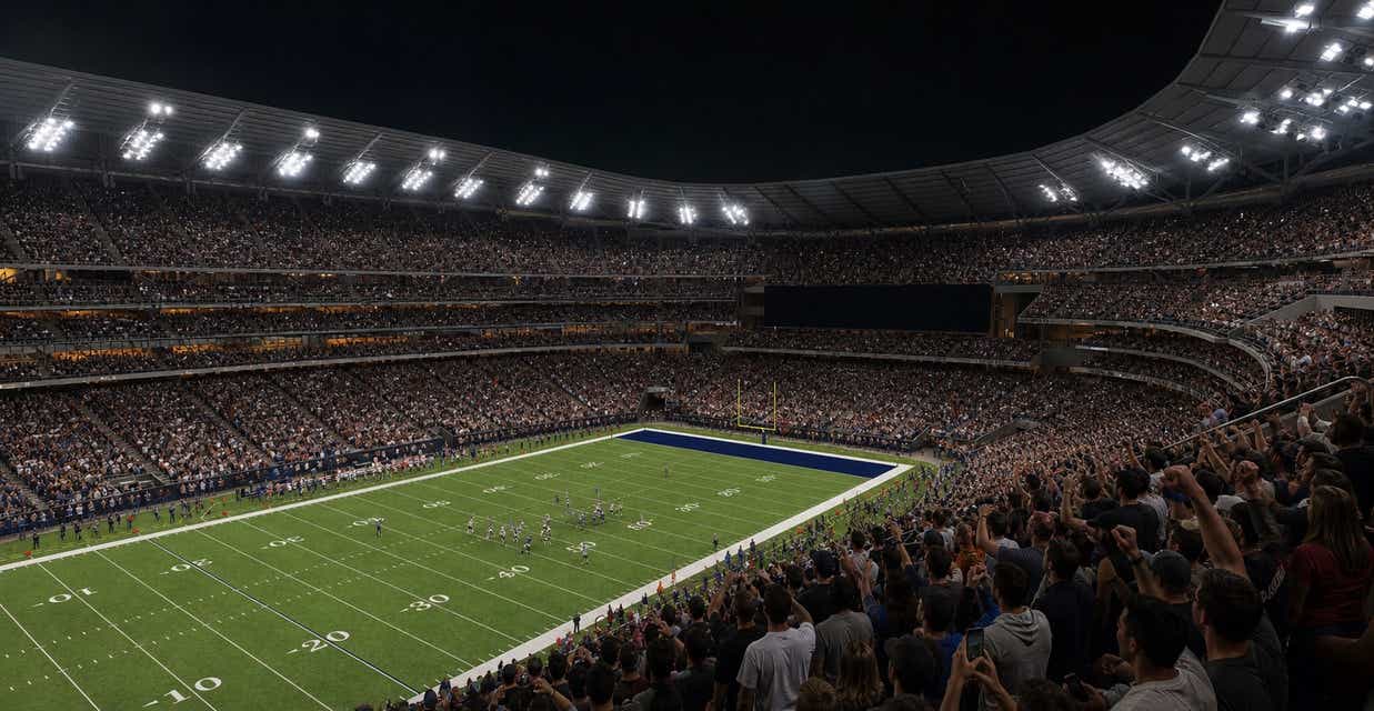 Seat view from Middle Sideline