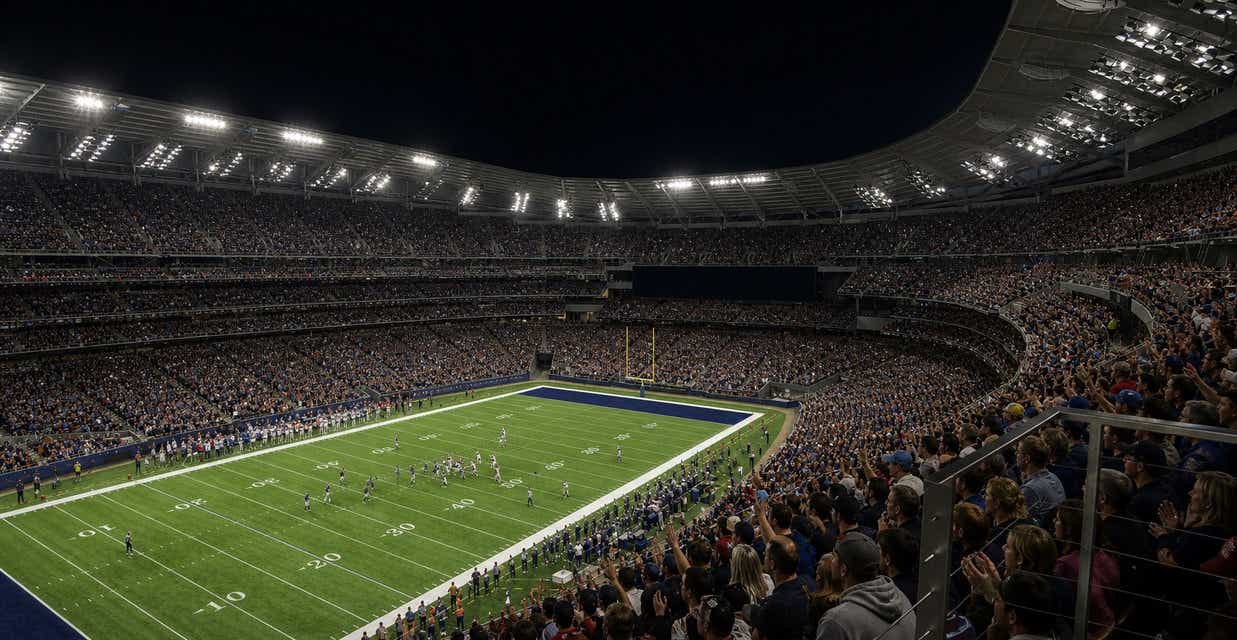 Seat view from Middle Sideline